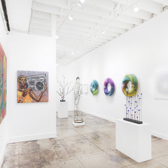 Installation View, Industrial Rhythm, 2024. Courtesy of Artplex Gallery