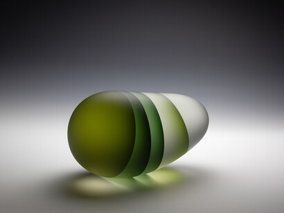 Jiyong Lee, Green Embryo Segmentation, 2023. Courtesy of the artist and Duane Reed Gallery