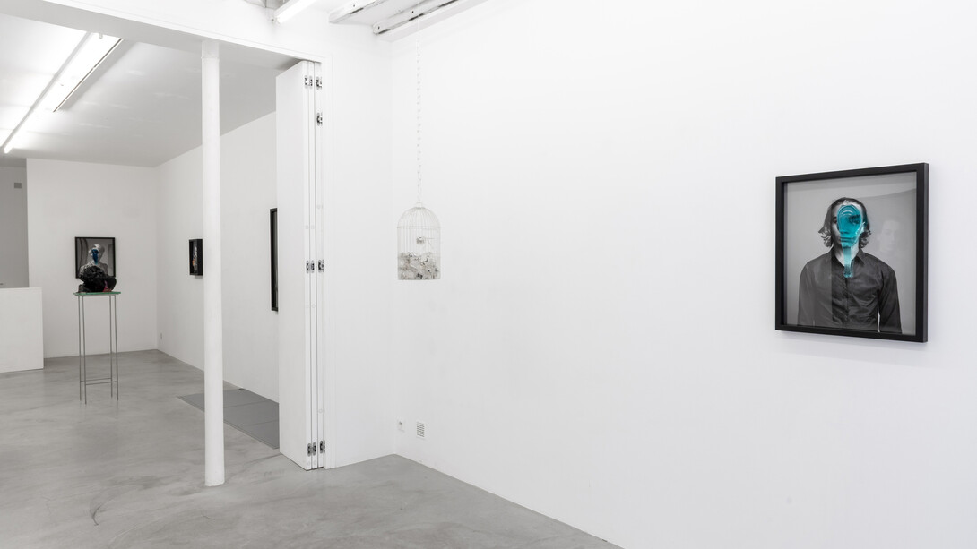 Christian Fogarolli, Mauvais corps, vue d'exposition. Avec l’aimable autorisation de la galerie Alberta Pane