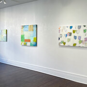 Ellen Hermanos, Flowers shall grow, exhibition view. Courtesy of the Estate of Ellen Hermanos and Susan Eley Fine Art