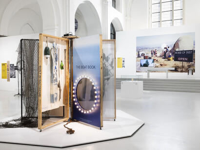 Alison Knowles, Retrospective 1960–2022, exhibition view. Courtesy of Nikolaj Kunsthal 