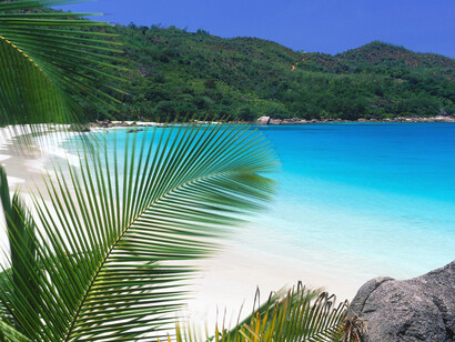 A stunning beach in Sri Langa