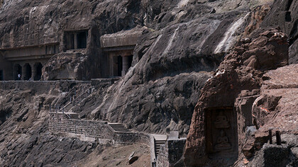 The caves of Ajanta