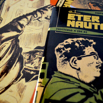 El Eternauta, foto de la edición vintage, 2020