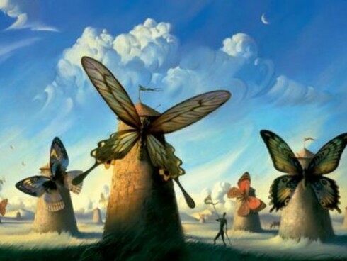 «Fauna en la Mancha», Vladimir Kush