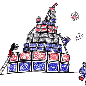 Bureau des transmissions. Courtesy of Garage Museum of Contemporary Art