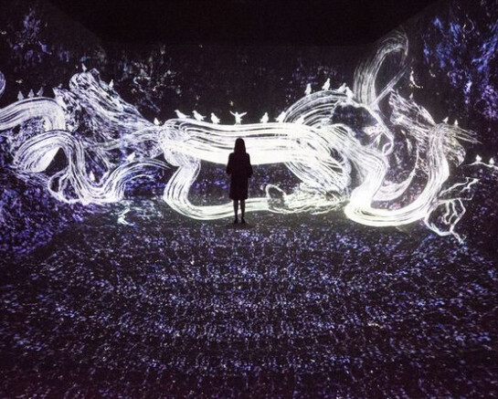 Living Digital Forest and Future Park. Courtesy of Pace Beijing