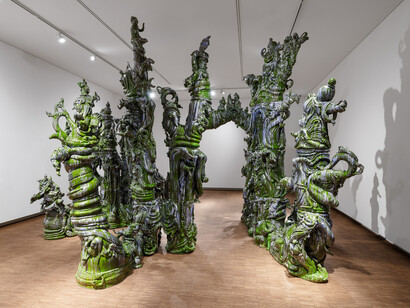 Elmar Trenkwalder, exhibition view. Courtesy of OÖ Landes-Kultur GmbH