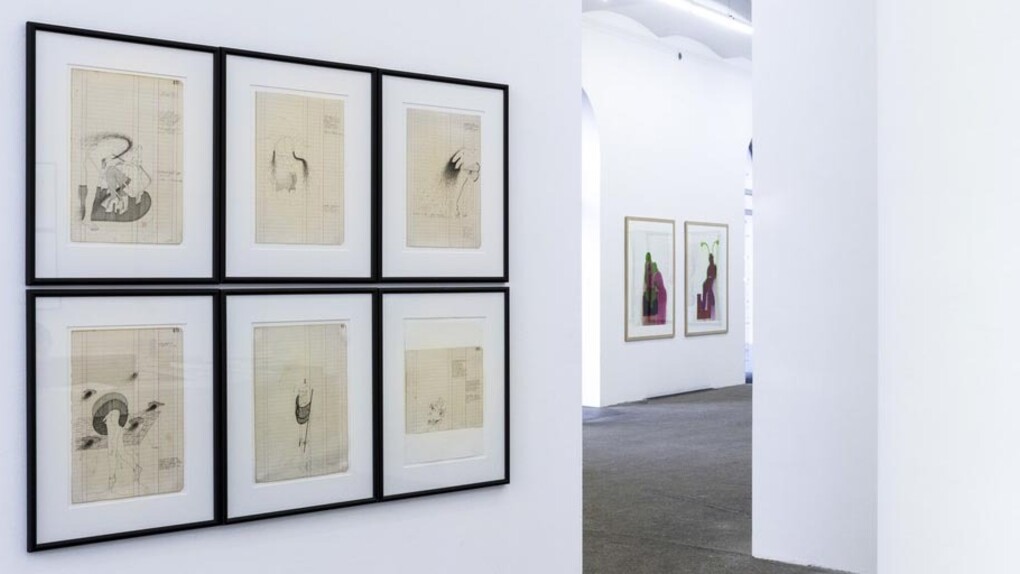 Klauke der Zeichner. Courtesy of Gallery Elisabeth & Klaus Thoman