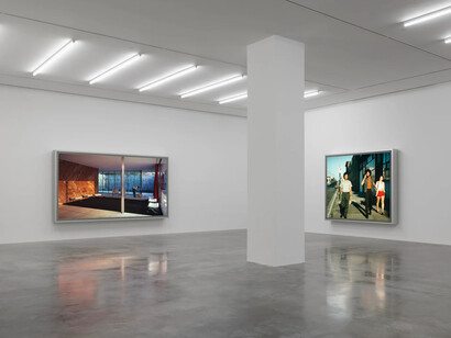 Jeff Wall, Life in pictures, exhibition view. Courtesy of White Cube