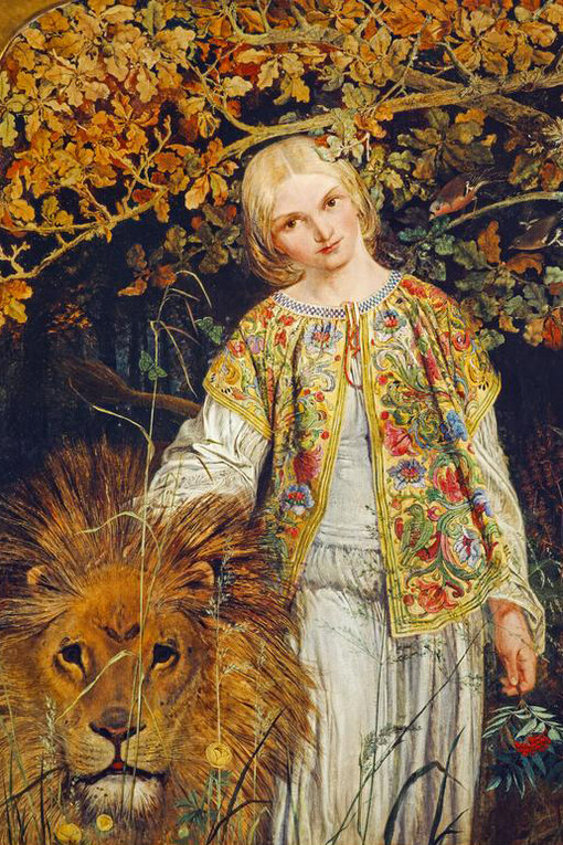 William Bell Scott
Una and the Lion