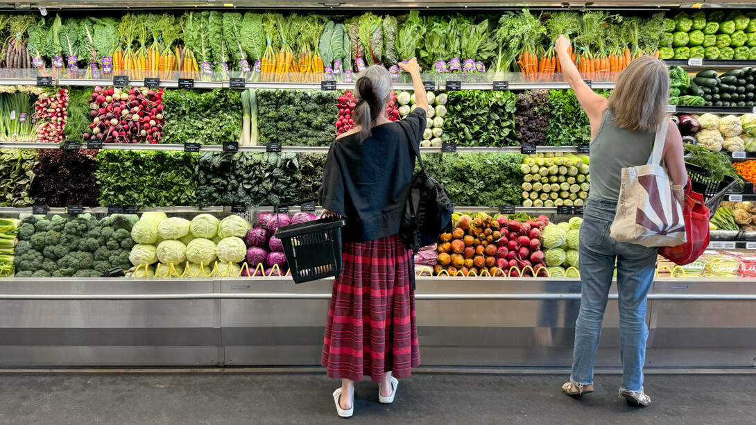 Andrea Zittel, Public performance of the self (9-9-2024 Erewhon with Justine), 2025 (detail). Courtesy the artist and Sprüth Magers