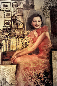 Mulher de Shanghai, c. 1940. Fotografia Jessie Leong, 2012