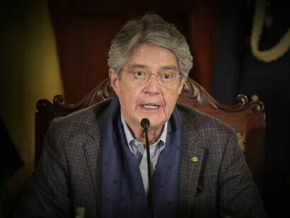 Guillermo Lasso, the current president of Ecuador from May 24, 2021 