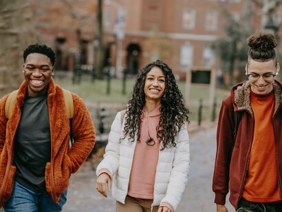 Amigos passando tempo juntos