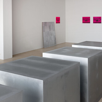 Sem Lala, Titled works, exhibition view. Courtesy of Foksal Gallery 