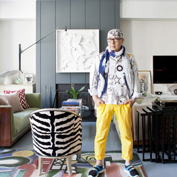 Kazumi Yoshida in his atelier