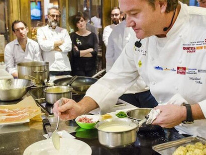 New cultures also pass through gastronomy