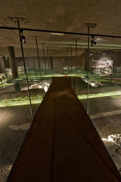 Celeia: a town beneath today's town. Courtesy of Pokrajinski muzej Celje