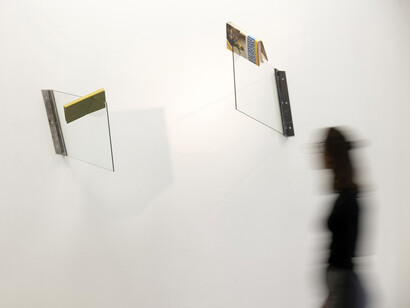 Alicia Martín, Contra la tranquila grandeza, vista de exhibición. Cortesía de la Galería Rafael Pérez Hernando