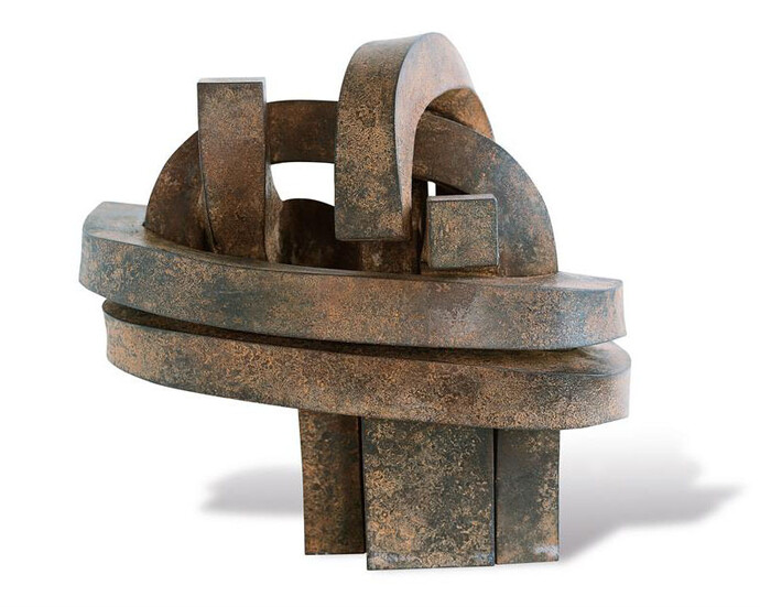 Besarkada III (Embrace III). Sculpture. Eduardo Chillida, 1991. ©2017 Zabalaga-Leku, Artists Rights Society (ARS), New York / VEGAP, Madrid