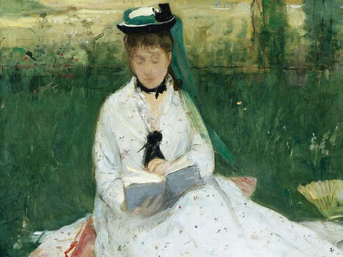 Berthe Morisot (1841-1895), "La lectura"(Retrato de la hermana del artista, Edma Morisot), 1873, óleo sobre tela, Museo de Arte de Cleveland, Ohio, EE.UU.