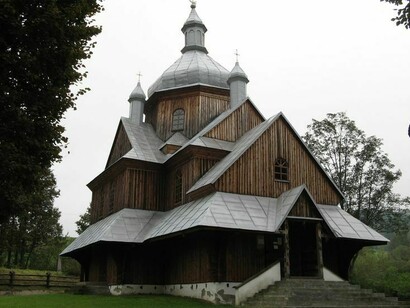 Igreja católica em Hoszów (Polónia)
