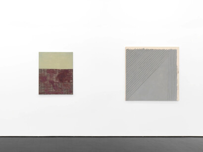 Raoul De Keyser, exhibition view. Courtesy of Trautwein Herleth