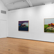 Kerstin Hans, Sommardyner [Summer dunes], exhibition view. Courtesy of Nathalie Karg Gallery 