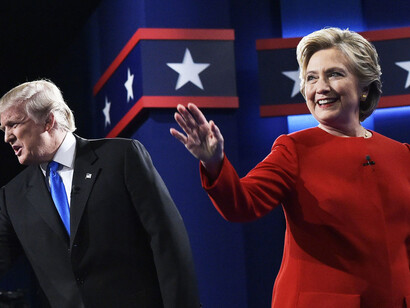 The first presidential debate between Donald Trump and Hilary Clinton