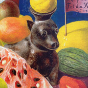 Frida Kahlo, Still life (I belong to Samuel Fastlicht), 1951. Courtesy of the Dallas Museum of Art 