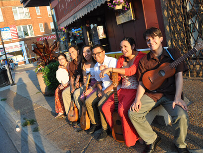 Son jarocho. La música en la calle. Foto: Gina Gamboa Pacheco
