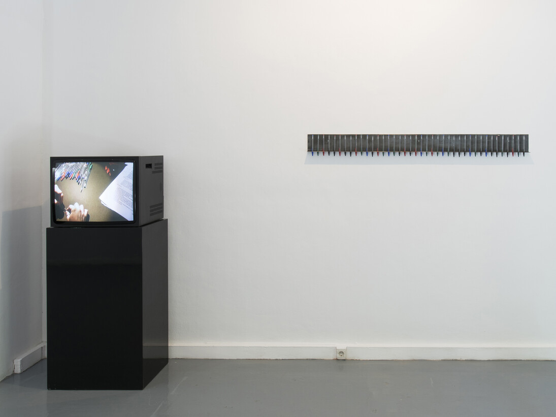 View of the exhibition of Avelino Sala "Walk to the end of the world". Image courtesy of ADN Gallery