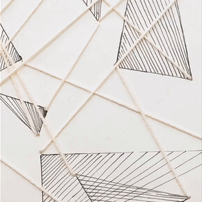 Threading spaces. Courtesy of Repetto Gallery