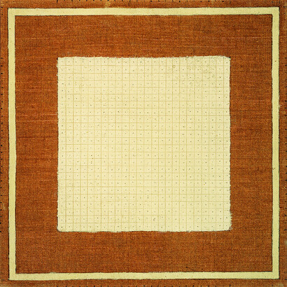 Agnes Martin, White flower, 1960. Courtesy of Pinault Collection