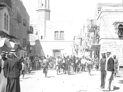 Disturbios árabes en Belén, años treinta