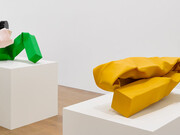 Carol Bove. Courtesy of David Zwirner