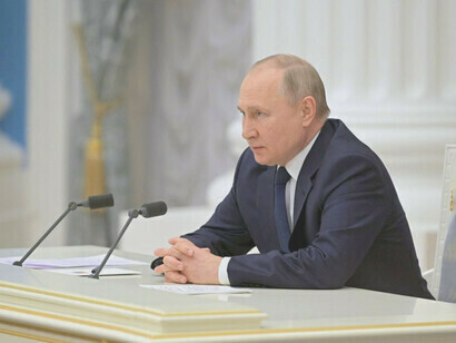 Vladimir Putin, presidente della Federazione Russa
