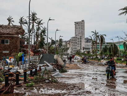 La ciudad de Acapulco, México, tras el paso del huracán Otis