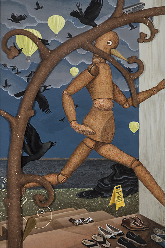 Jagannath Panda, Water Cycle (detail)