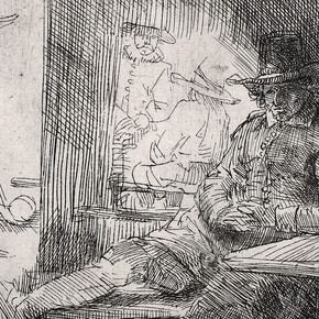 Rembrandt, The braceman, 1654. Courtesy of Museum Het Rembrandthuis