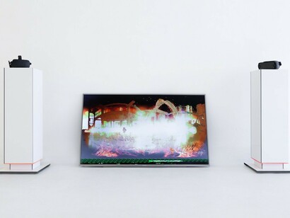 Sandy White. Reading Room, Exhibition view. Courtesy of Chainlink Gallery