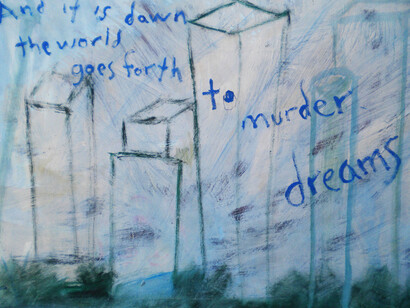 Lawrence Ferlinghetti. Courtesy of Rena Bransten Gallery