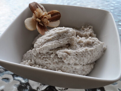 Pudín de semilla de chia y coco