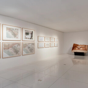 Park Eun Sun, Museo infinito - Park | Botta, exhibition view. Courtesy of Contini Art Gallery 