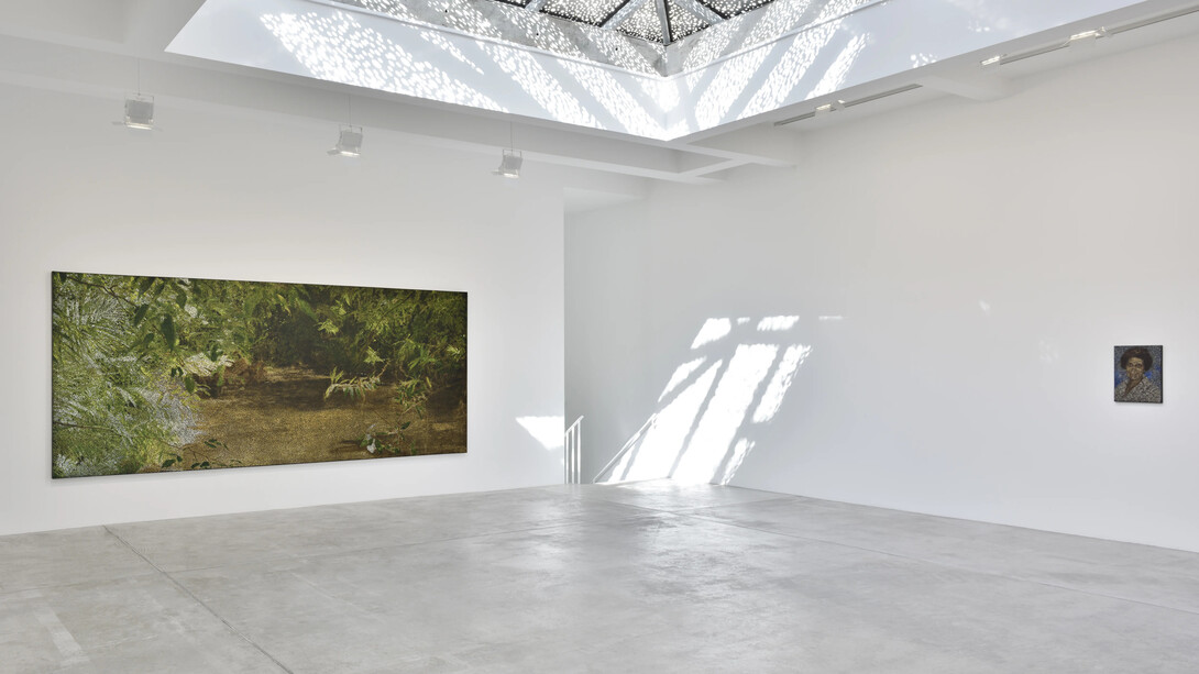 Daniel Boyd, Dream time, exhibition view. Courtesy of Galerie Marian Goodman