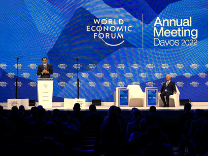 Foro Económico Mundial de Davos, Suiza, 2022