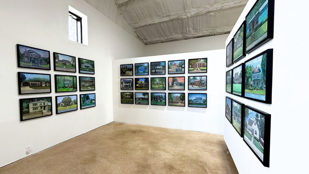 Douglas Darracott, American dream, exhibition view. Courtesy of Ro2 Art
