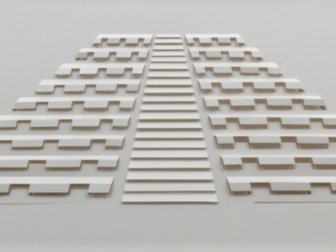 Michael Michaeledes, Paper Cut Out , 1994. Courtesy of Annely Juda Fine Art