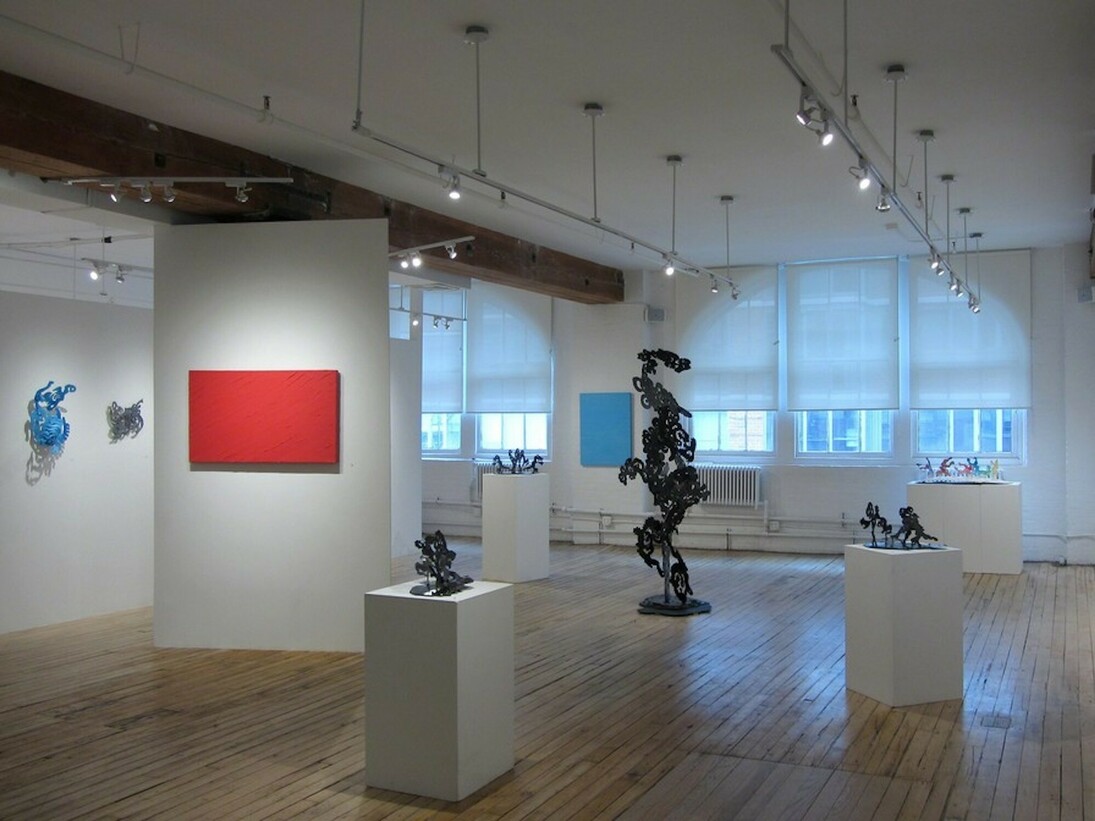 Examining Movement & Gestures, Exhibition view. Courtesy of Carter Burden Gallery
